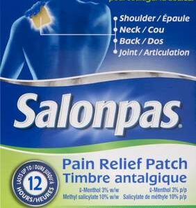 SALONPAS PAIN  PATCH LRG