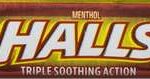 HALLS MENTHOL  HONEY SNGL