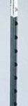 T-POST LIGHT DUTY STUDDED GREEN 8FT