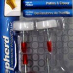 NAIL ON GLIDE WHITE 3/4-IN