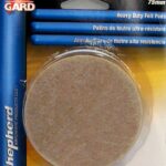 FELT PAD HEAVY DUTY BEIGE 3-IN 4 PK