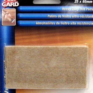 FELT PAD RECTANGLE 1 X 3.75-IN 4 PK