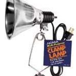 CLAMP LAMP WITH REFLECTOR 1.85-M
