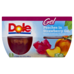 DOLE FRT-N-GEL PCHES IN   STRWB GEL