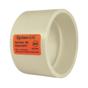 PVC GAS SYSTEM 636 COUPLING 2-IN