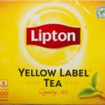 LIPT BLACK TEA YELL LABEL