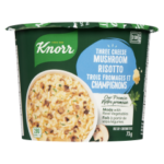 Knorr cheese mushroom risotto