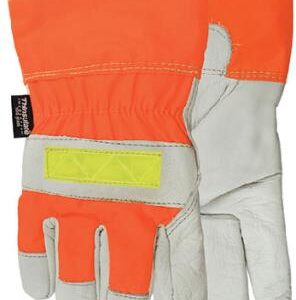 HI-VIS WINTER WORK GLOVE MEN SIZE L