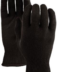 STRING KNIT GLOVE BLACK ONE SIZE