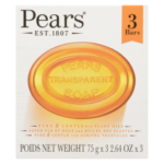 PEARS TRNSPRNT BAR SOAP   225GR