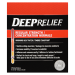 DEEP RELEIF    HEAT PATCH 6S.