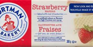 Voortman Strawberry Wafers 12 x 300g wholesale case