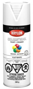 SPRAY PAINT FLAT WHITE 340-GR