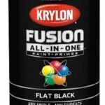 FUSION SPRAY PAINT BLACK 340-GR