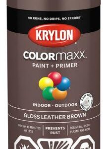SPRAY PAINT GLOSS BROWN 340-GR