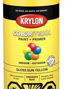 SPRAY PAINT GLOSS SUN YELLOW 340-GR