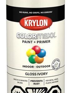 SPRAY PAINT GLOSS IVORY 340-GR