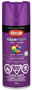 SPRAY PAINT GLOSS RICH PLUM 340-GR