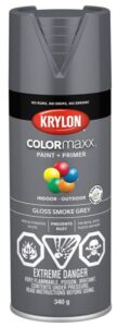 SPRAY PAINT GLOSS SMOKE GREY 340-GR