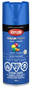 SPRAY PAINT GLOSS TRUE BLUE 340-GR