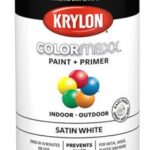SPRAY PAINT SATIN WHITE 340-GR