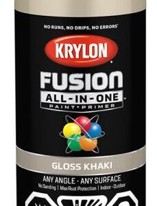 SPRAY PAINT GLOSS KHAKI 340-GR