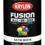 SPRAY PAINT SATIN WHITE 340-GR