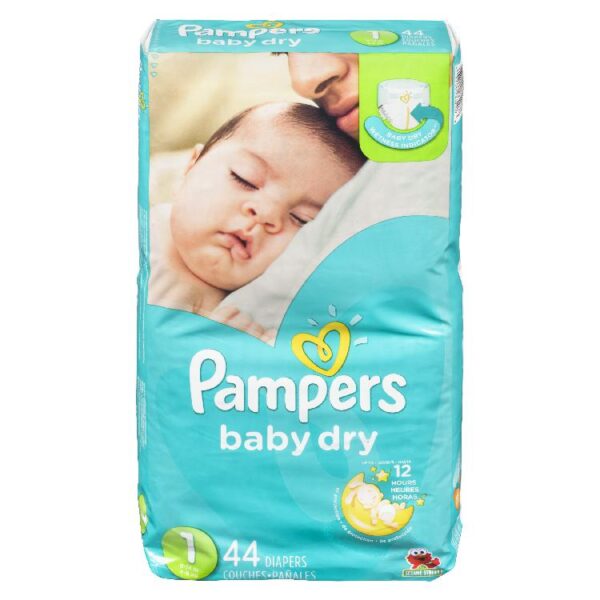 PAMPERS B/DRY  SZ1 JUMBO
