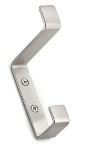 SINGLE TWO ARM HOOK NICKEL 2 7/8-IN