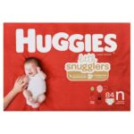 HUGGIES LITTLE SNUGGLERS  NBORN 84