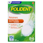 POLIDENT TABS  ORTHO CLNS 84PK