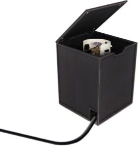 TANK HIDEAWAY TABLE BLACK