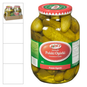 BICKS PICKLE DILL POLSKI  OGORKI