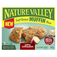 NV MUFFIN BARS APPLE CIN  5CT
