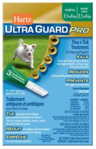 FLEA & TICK DROPS DOG 2.5-6KG
