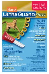 FLEA & TICK DROPS DOG 6-14KG