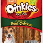 OINKIES PIG SKIN TWIST CHICKEN 32PK