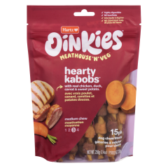 OINKIES KABOB DOG TREATS 15 PC