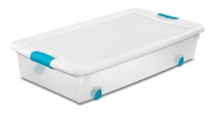 WHEELED LATCHING TOTE 53-L
