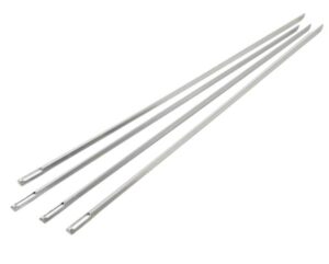 STAINLESS SLIM SKEWERS 4 PIECE