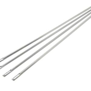 STAINLESS SLIM SKEWERS 4 PIECE