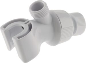 SHOWER ARM MOUNT WHITE