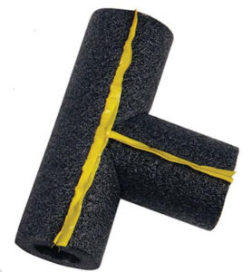 PIPE INSULATION TEE SELF-SEAL 3/4IN