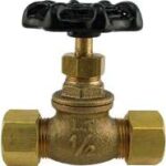 VALVE STOP AND WASTE 1/2-IN