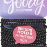 GOODY ELASTIC  4MM BLACK  5.5 SLIDE