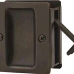 POCKET DOOR PASSAGE SQUARE BRONZE