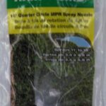 SPRAY HEAD NOZZLE QUARTER CIRCLE