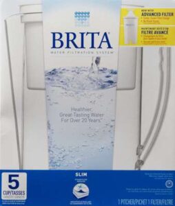 FILTERED WATER PITCHER SLIM 5 CUP