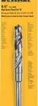 DRILL BIT REDUCED SHANK 9/16-IN
