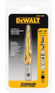 IMPACT STEP DRILL BIT 3/16 - 1/2-IN